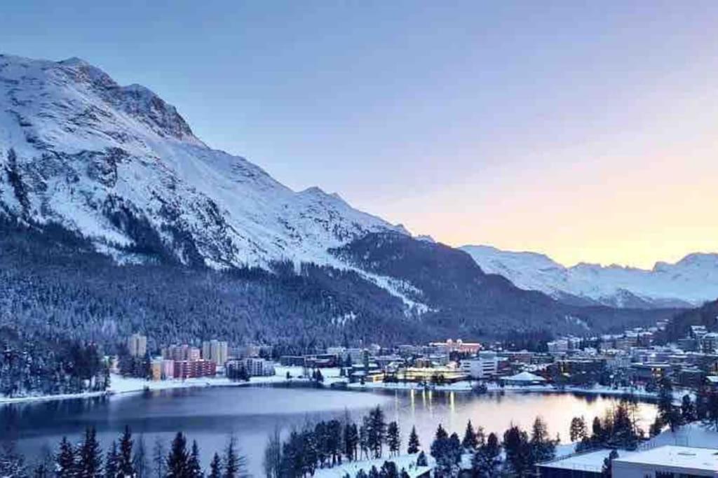 Ferienapartment In Bestlage In Sankt Moritz Екстер'єр фото